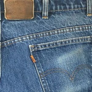 levis 619 orange tab